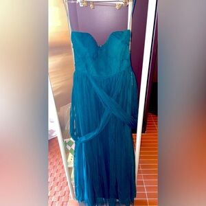 Birdy Grey Green Sweetheart Maxi Gown